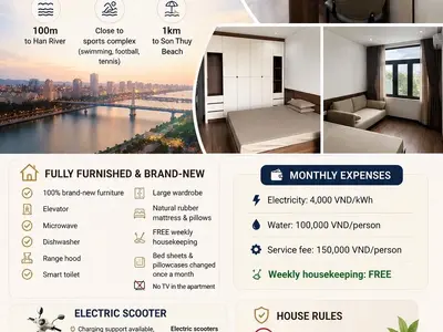 1 bedroom · apartments · Da Nang